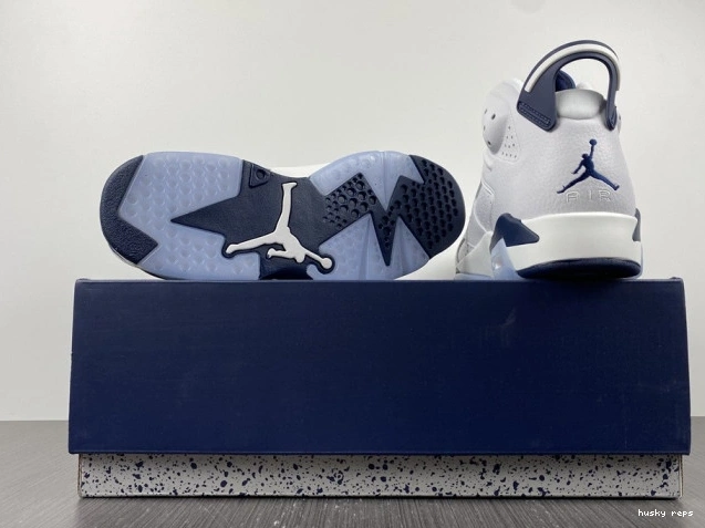 Rep Husky Retro 6 Jordan CT8529-141 Midnight (2022) Navy 0724